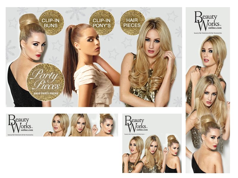Web banners beauty works