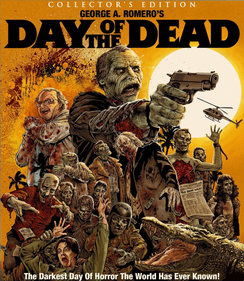Day of the Dead blu-ray art