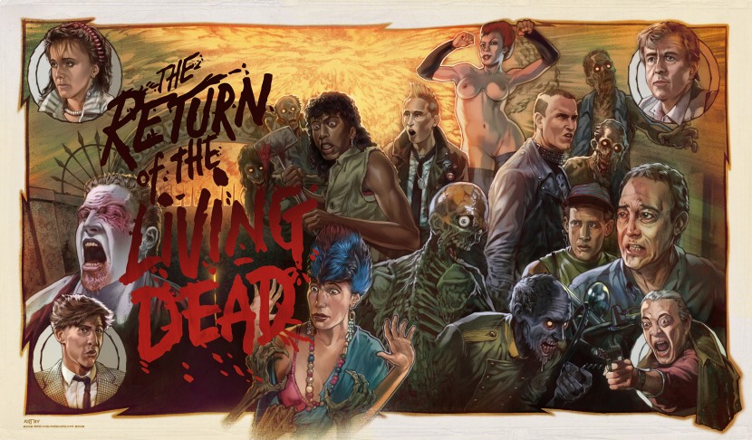 Return of the living Dead poster Corlon Kruger