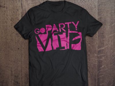 go-party-vip-logo-t-shirt